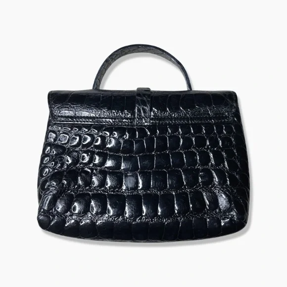 Tardini genuine alligator purse